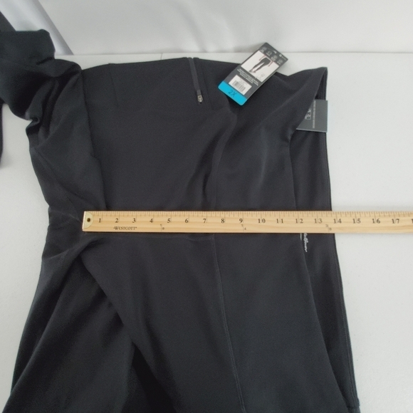 Eddie Bauer Trail Tight Leggings Sz 2X Black Zip Pockets Pull-on Activewear NEW - Picture 8 of 11